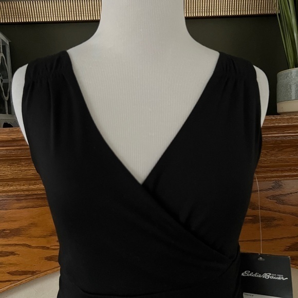 NEW Eddie Bauer Women's Travex Aster‎ Crossover Sleeveless Pullover Dress Sz. XS - Picture 4 of 16